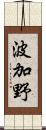 波加野 Scroll