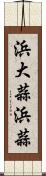 浜大蒜 Scroll