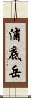 浦底岳 Scroll