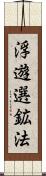 浮遊選鉱法 Scroll