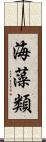 海藻類 Scroll