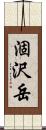 涸沢岳 Scroll