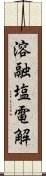 溶融塩電解 Scroll