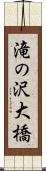 滝の沢大橋 Scroll