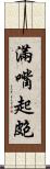 滿嘴起皰 Scroll