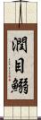 潤目鰯 Scroll