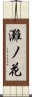 灘ノ花 Scroll