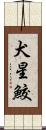 犬星鮫 Scroll
