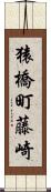 猿橋町藤崎 Scroll