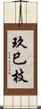 玖巳枝 Scroll