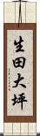 生田大坪 Scroll