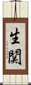 生関 Scroll