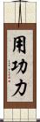 用功力 Scroll