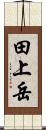 田上岳 Scroll