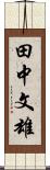 田中文雄 Scroll