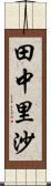 田中里沙 Scroll