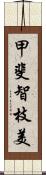 甲斐智枝美 Scroll