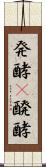 発酵(P);醗酵 Scroll