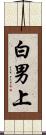 白男上 Scroll