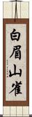 白眉山雀 Scroll