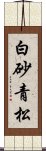 白砂青松 Scroll