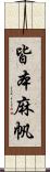 皆本麻帆 Scroll