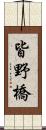 皆野橋 Scroll