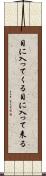 目に入ってくる Scroll