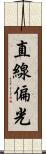 直線偏光 Scroll