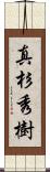 真杉秀樹 Scroll