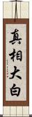 真相大白 Scroll