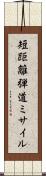 短距離弾道ミサイル Scroll