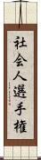 社会人選手権 Scroll