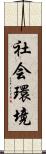 社会環境 Scroll