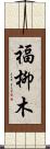 福柳木 Scroll