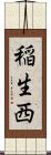 稲生西 Scroll