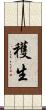 穫生 Scroll