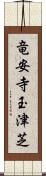 竜安寺玉津芝 Scroll