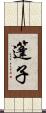篷子 Scroll