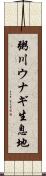 粥川ウナギ生息地 Scroll