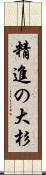 精進の大杉 Scroll