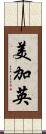 美加英 Scroll