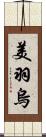 美羽烏 Scroll