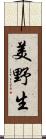 美野生 Scroll