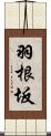 羽根坂 Scroll