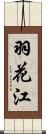 羽花江 Scroll