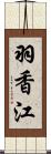 羽香江 Scroll