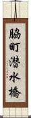 脇町潜水橋 Scroll