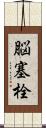 脳塞栓 Scroll