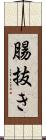 腸抜き Scroll